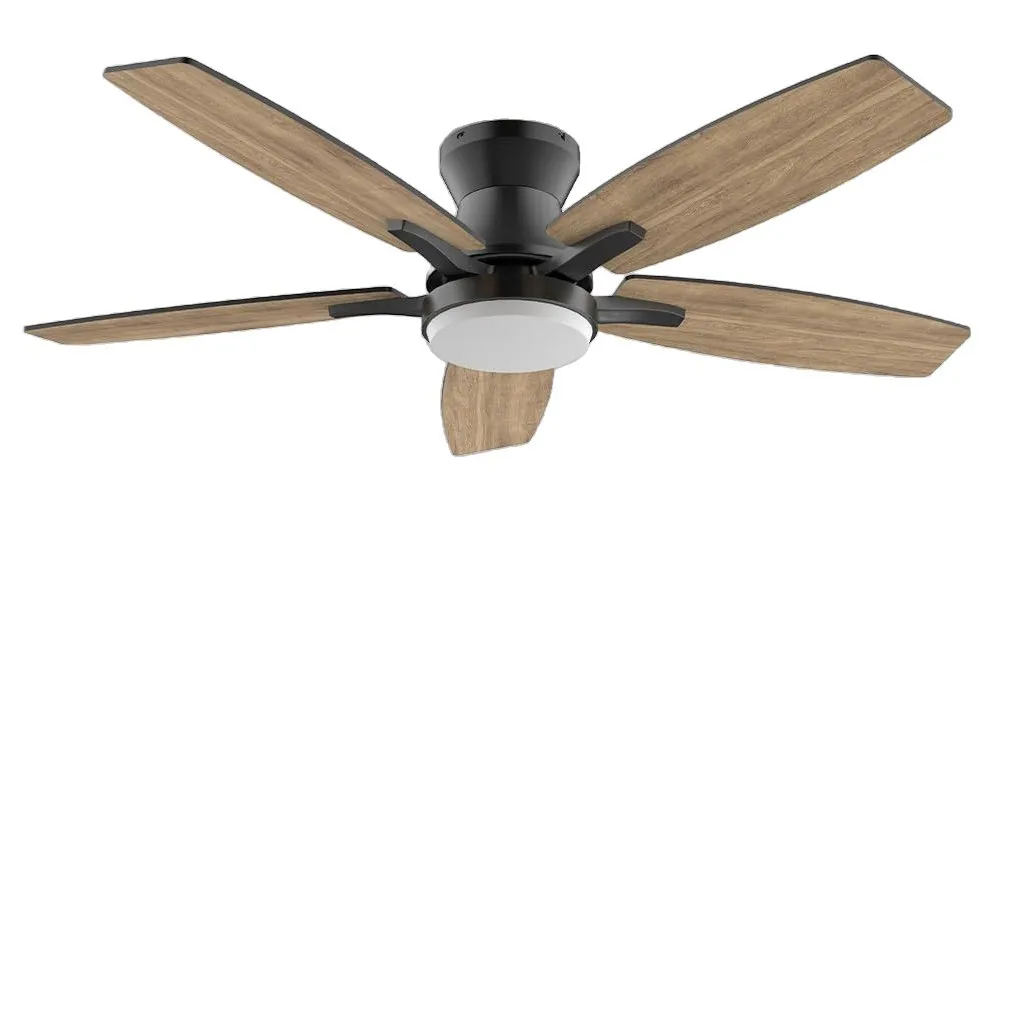 This fan light integrates both air movement and illumination into a single ceiling-mounted fixture, suitable for a wide range of commercial and residential interior spaces.