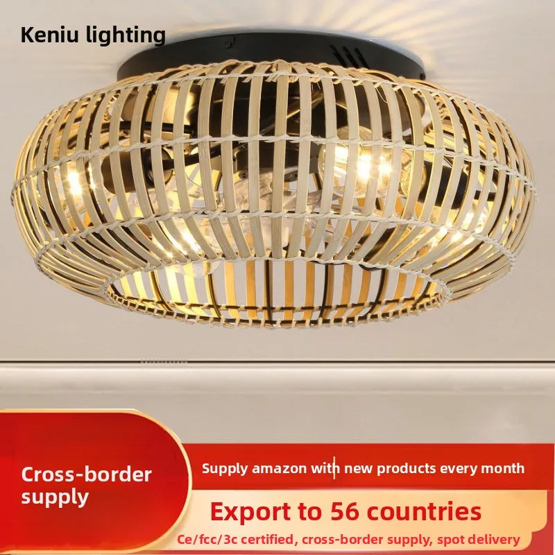 A rectangular fan light, the FN0009 integrates a central frosted diffuser with a surrounding recessed fan. Its durable white metal construction offers a clean, flush-mount profile, providing both ambient light and air circulation. - view 4
