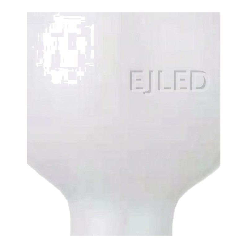 This milky glass G125 globe LED bulb features a spherical shade and a standard screw base for commercial and residential lighting projects. - view 3