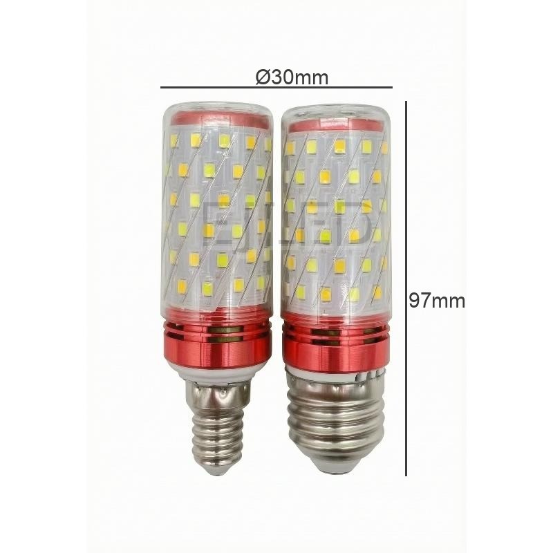 This G30 SMD Patch LED bulb features a milky glass cover and screw base designed for efficient lighting applications. - view 4