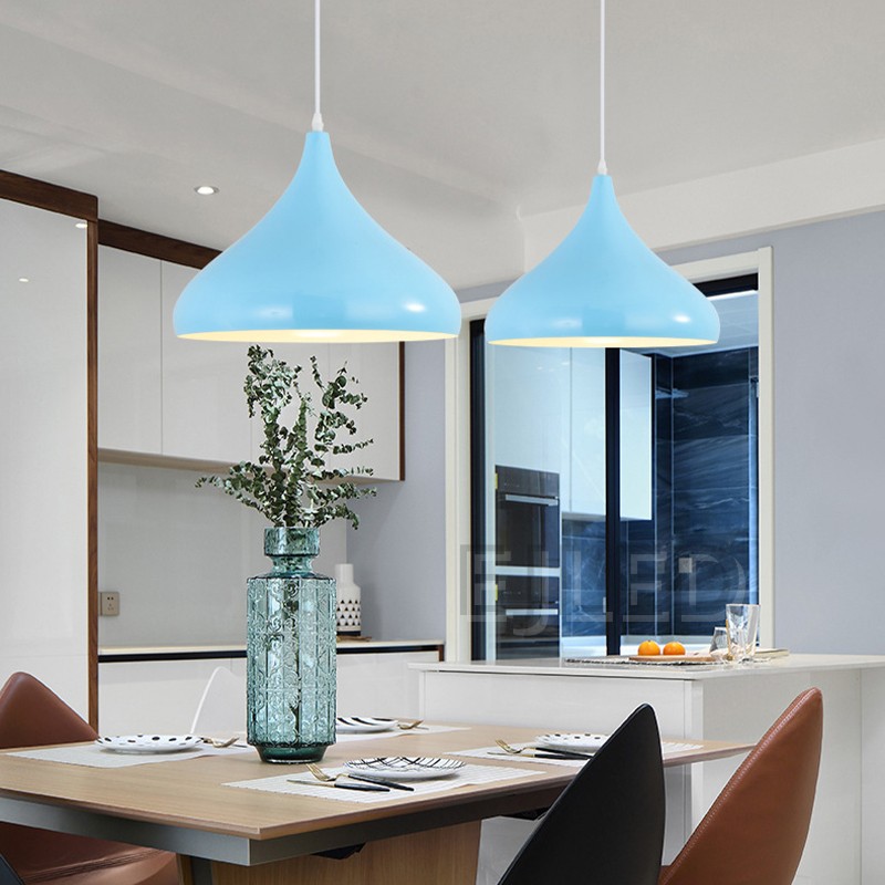 This black steel pendant lamp features a distinct metal dome shape and hangs by a matching black cord from a round ceiling canopy. - view 6