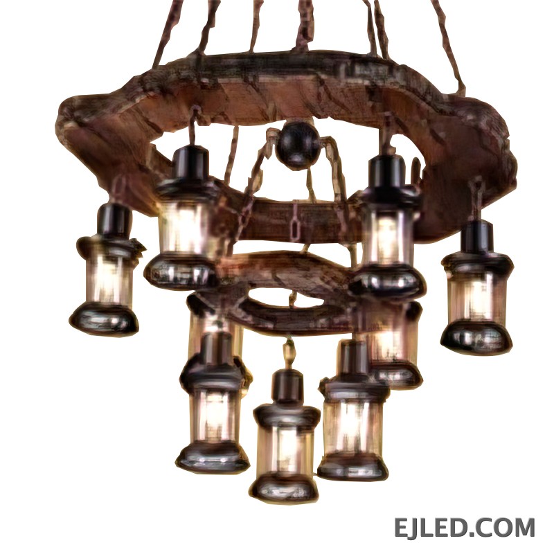 A wooden cylindrical pendant lamp, the WD0002 features a closed base with a diffuser to provide soft, even illumination. Suspended by a cord, its natural wood finish adds warmth to overhead lighting.